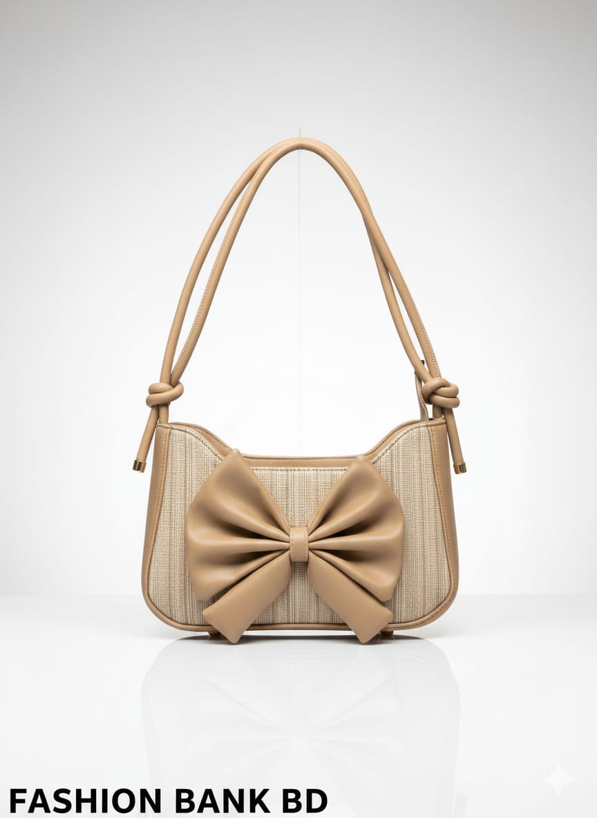 🎀 Elegant Ladies Bow Shoulder Bag – New Arrival 🎀