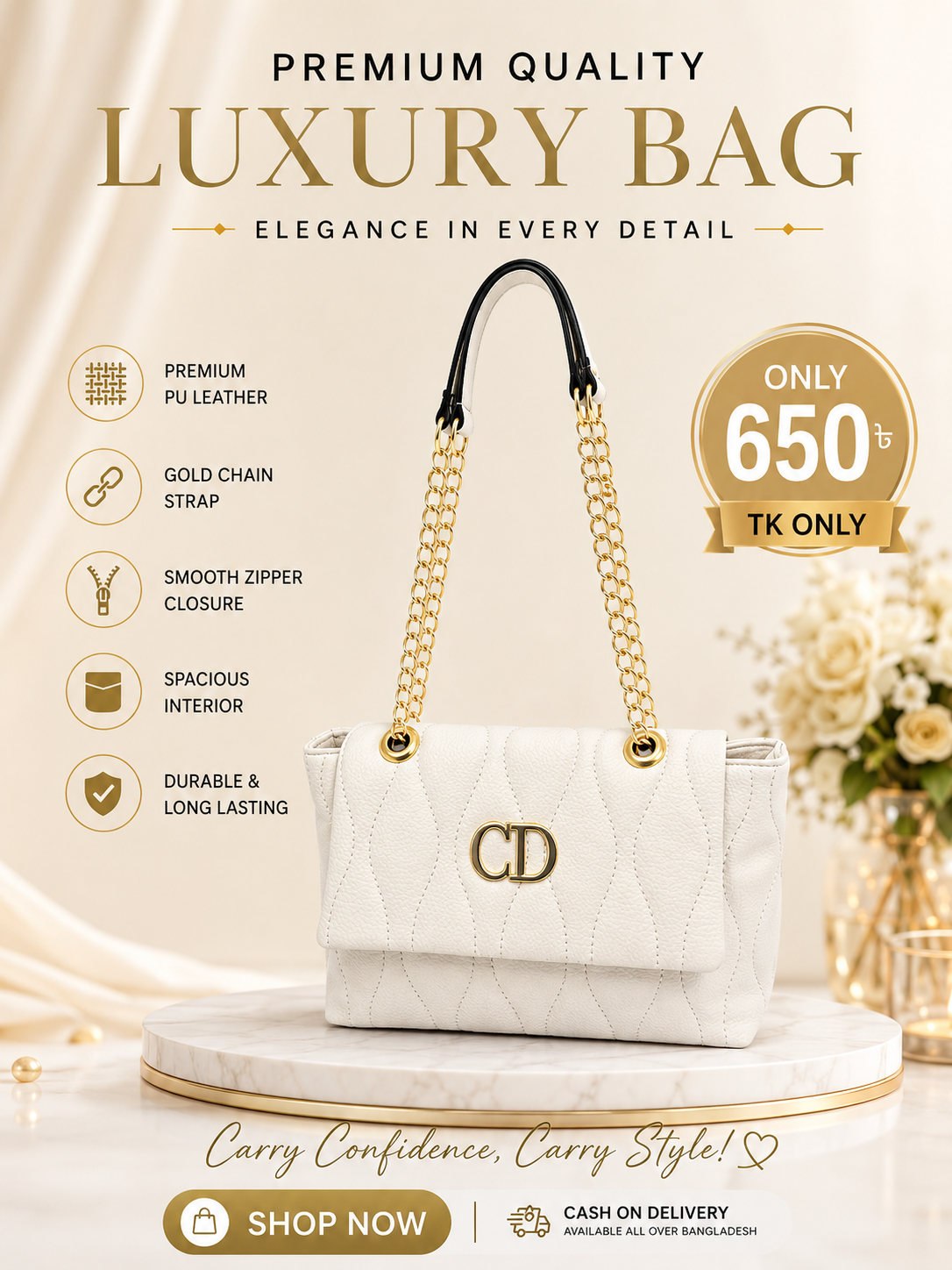 Elegant Luxury Chain Bag Collection for Modern Women ✨